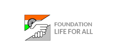 logo lifeforall foundation l