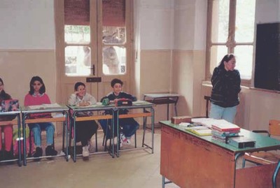 Clean-up efforts post flood, reconstruction of a school Image 4