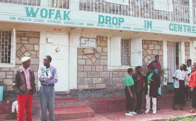 Support of an HIV centre, construction of a health centre Image 3