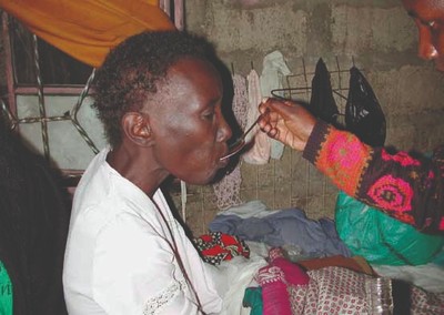 Support of an HIV centre, construction of a health centre Image 4