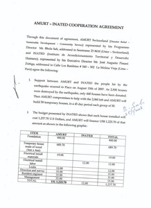 Emergency relief for earthquake victims and construction of ... Image 12